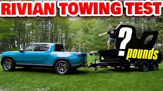 How Much Can a Rivian R1T Tow? | In Depth