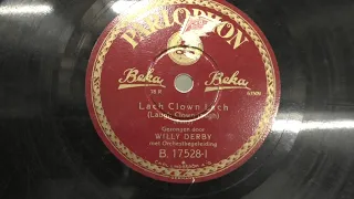 Willy Derby: Lach clown, lach. (1929).