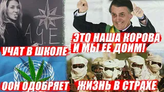 АУЕ в Школе, Легализация Конопли, Накажут Детей за Пикет, Заначка на Кладбище, Небезопасно в Швеции.