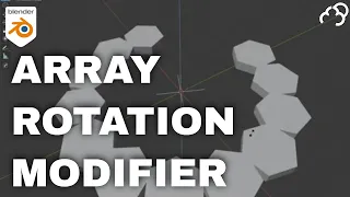 How to use the Rotate Array Modifier in Blender