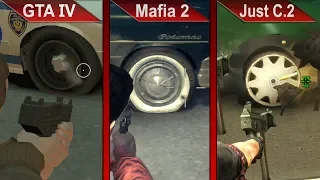 THE BIG COMPARISON | GTA IV vs. Mafia II vs. Just Cause 2 | PC | ULTRA