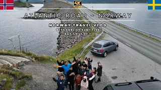 Norway to Sweden Road Trip & Border Crossing | Atlantic Ocean Road | Nordic Ski Lodge Adventure!