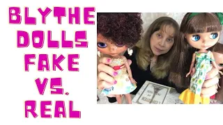 Blythe Dolls: Fake (aka Factory) Dolls Versus Real Takara Dolls ~ Updated