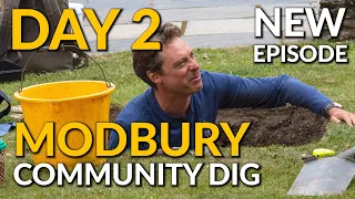 NEW EPISODE |  Day 2: Modbury Community Dig | TIME TEAM (Devon) 2024