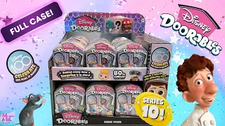 UNBOXING A FULL CASE OF SERIES 10 DISNEY DOORABLES MINI FIGURES. WITH CODES!!