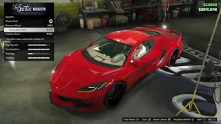 GTA 5: Customizing The Coquette D10 (Corvette C8)