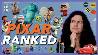 All 24 Pixar Films RANKED According to Ratings | TBFR