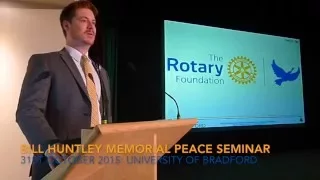 Rotary Peace Seminar 2015 at the University of Bradford