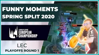 Funny Moments - LEC Playoffs Round 1 - Spring Split 2020