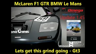 Gt7 Mclaren GTR F1 BMW Le Mans Grind WTC700 How to Win Update 1 45