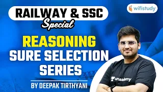 SSC & Railway Special | Reasoning Important Questions by Deepak Tirthyani