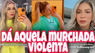 Marília Mendonça mostra a barriga em vídeo: "Dá aquela murchada violenta"
