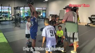 Day 3, Wake up exercise