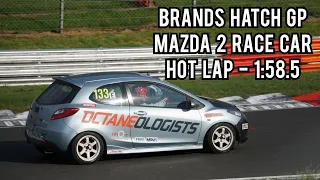 Brands Hatch GP Hot Lap, Mazda 2, 1:58.5