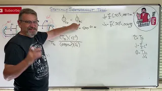 Mechanics of Materials: Lesson 26 - Statically Indeterminate Angle of Twist Due to Torque