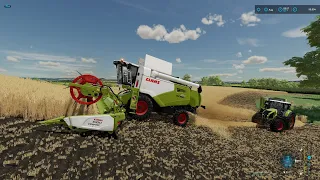 FS 22 Shire Farm (Journey to 2000 Dairy Cows) * 1 * Wheat Harvest, Straw Collection & Storage