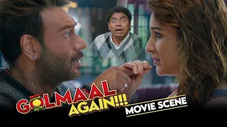 Is Ajay Devgn Scared Of Ghosts? | Golmaal Again | Movie Scene