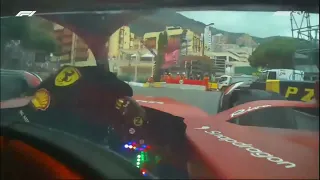 Onboard Charles Leclerc VERY ANGRY with his team on Pit Stop in Monaco GP 2022 ||