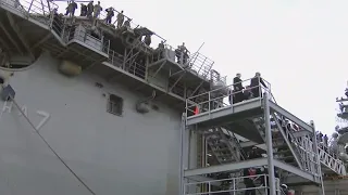 USS Tripoli returns home to San Diego after seven-month deployment