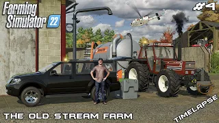 Run out of the FUEL while spreading SLURRY | The Old Stream Farm | Farming Simulator 22 | Episode 4