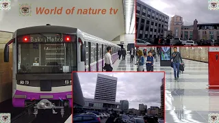 Shooting Of The Baku Metro (Azerbaijan)+ Metro 28 May / Shooting before the Covid-19 Pandemic | tv