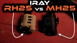 iRay RH25 vs MH25 Thermal Monoculars