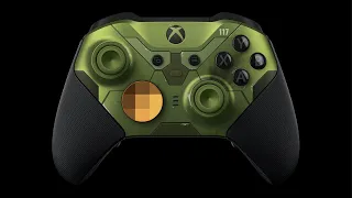 First look at Xbox Elite Series 2 Halo Infinite themed custom controller!