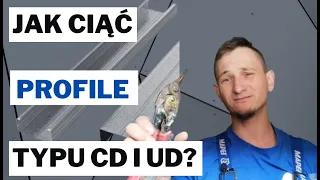 JAK UCIĄĆ PROFILE CD lub UD nożycami do blachy❓❗ #BTV17