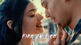 Cassie & Luke ~ Fire On Fire [purple hearts] Their Story
