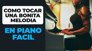 Cómo Tocar una Melodía Bonita y Simple en Piano Dulce Lofi, Anime, etc.