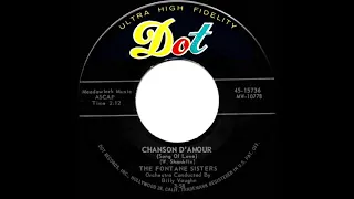 1958 Fontane Sisters - Chanson D’Amour