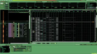 Rick Astley - Never gonna give you up (1987) cover on Renoise tracker.