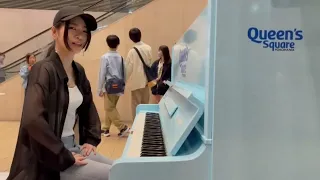 Lovebites Miyako First Time Street Piano 06 05 2023(Miyakos Insta).