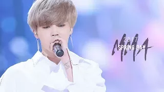 171202 MMA SPRING DAY (봄날) - BTS JIMIN / 방탄소년단 지민 4K