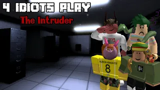 4 Idiots Become Mall Cops | Roblox The Intruder Mall Update