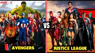 Avengers Vs Justice League in Hindi || Part-2 || Marvel Vs DC in Hindi || MCU Vs DCEU || Ep 07