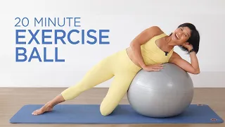 Beginner's Workout: 20 Minute Exercise Ball Workout