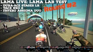 LAMA LIVE: Lab Test Rnd 2 // Dura-Ace Stages LR // Tacx NEO 2