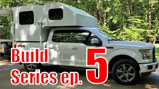 TRUCK CAMPER BUILD,  Series Ep.5 (Homemade Truck Camper)