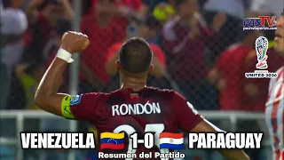 VENEZUELA 🇻🇪 ganó a 🇵🇾 PARAGUAY Eliminatorias Mundial 2026