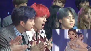 181201 BTS Reaction to BLACKPINK - DDU-DU-DDU-DU - MMA 2018