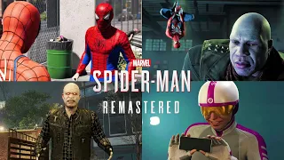 Spider-Man Remastered PS5 - All Side Missions (4K 60FPS Performance RT)