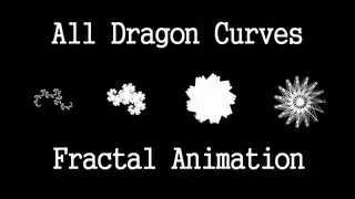 All Dragon Curves - Fractal Animation