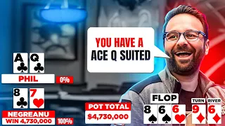 INSANE Daniel Negreanu Poker Reads That Will Blow Your Mind!