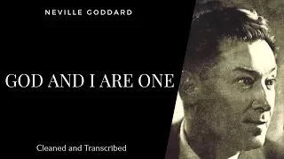 Neville Goddard - God And I Are One - 1972 Lecture - Own Voice - Full Transcription - Subtitles 🙏 -