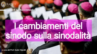 I cambiamenti del sinodo sulla sinodalità