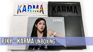 PIXY - Karma Album Unboxing