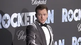 Taron Egerton at the photocall of the Rocketman  after party in Cannes