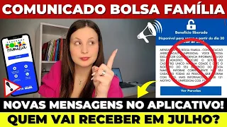 🚨 ACABOU DE SAIR! NOVAS MENSAGENS no APP do BOLSA FAMÍLIA: BENEFÍCIO BLOQUEADO em JULHO!