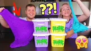 ТАЙНЫЕ КОРОБКИ СЛАЙМ ЧЕЛЛЕНДЖ 👻 Лизун из Случайных Ингредиентов MYSTERY BOX SLIME CHALLENGE